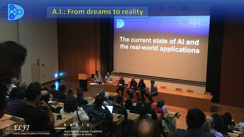 Intelligence artificielle événement AI from dreams to reality