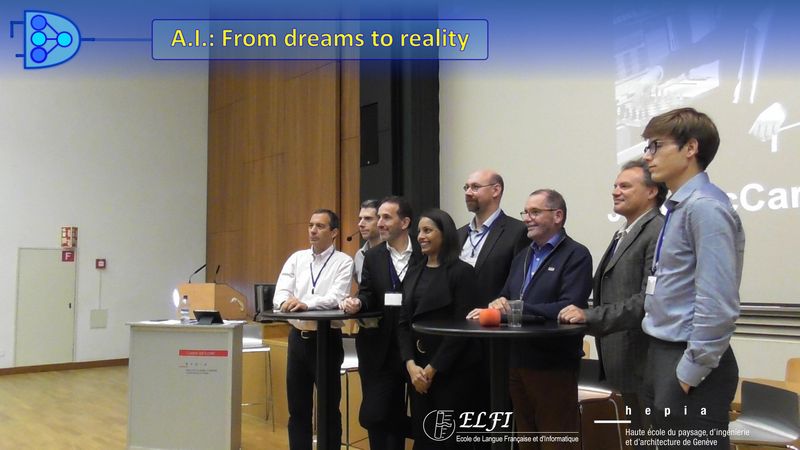 Intelligence artificielle événement AI from dreams to reality